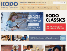Tablet Screenshot of kodokids.com